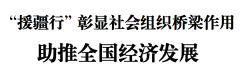 “援疆行”彰显社会组织桥梁作用，助推全国经济发展【系列评论之一】